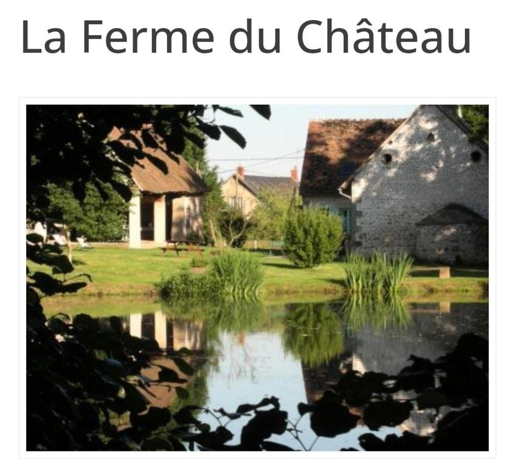 La Ferme Du Chateau Sas Gites Et Chambres D'Hotes Tresnay Buitenkant foto