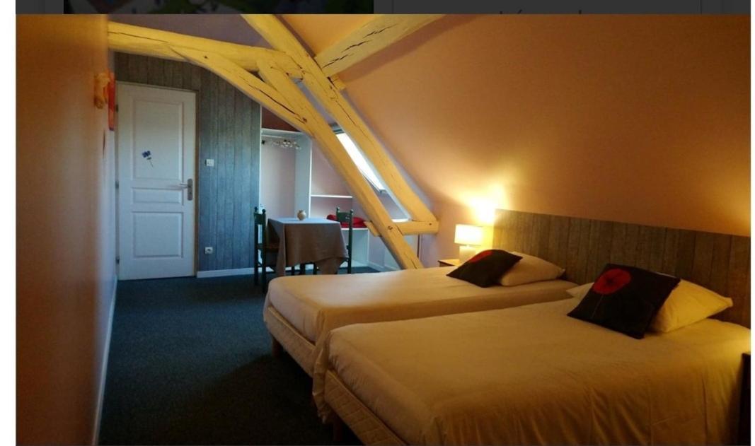 La Ferme Du Chateau Sas Gites Et Chambres D'Hotes Tresnay Buitenkant foto